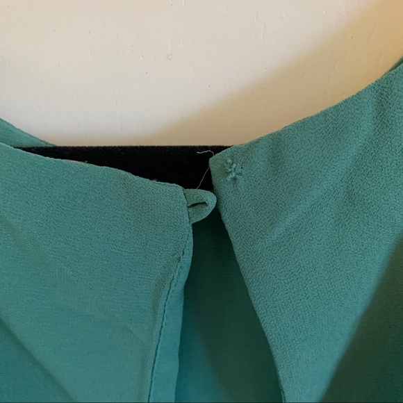 Teal Green High-Low Dress - Picture 7 of 7